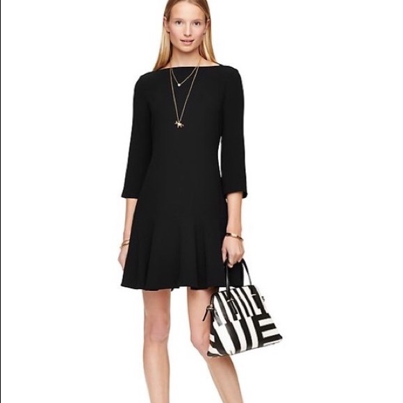 kate spade Dresses & Skirts - Kate Spade Crepe Flounce Dress